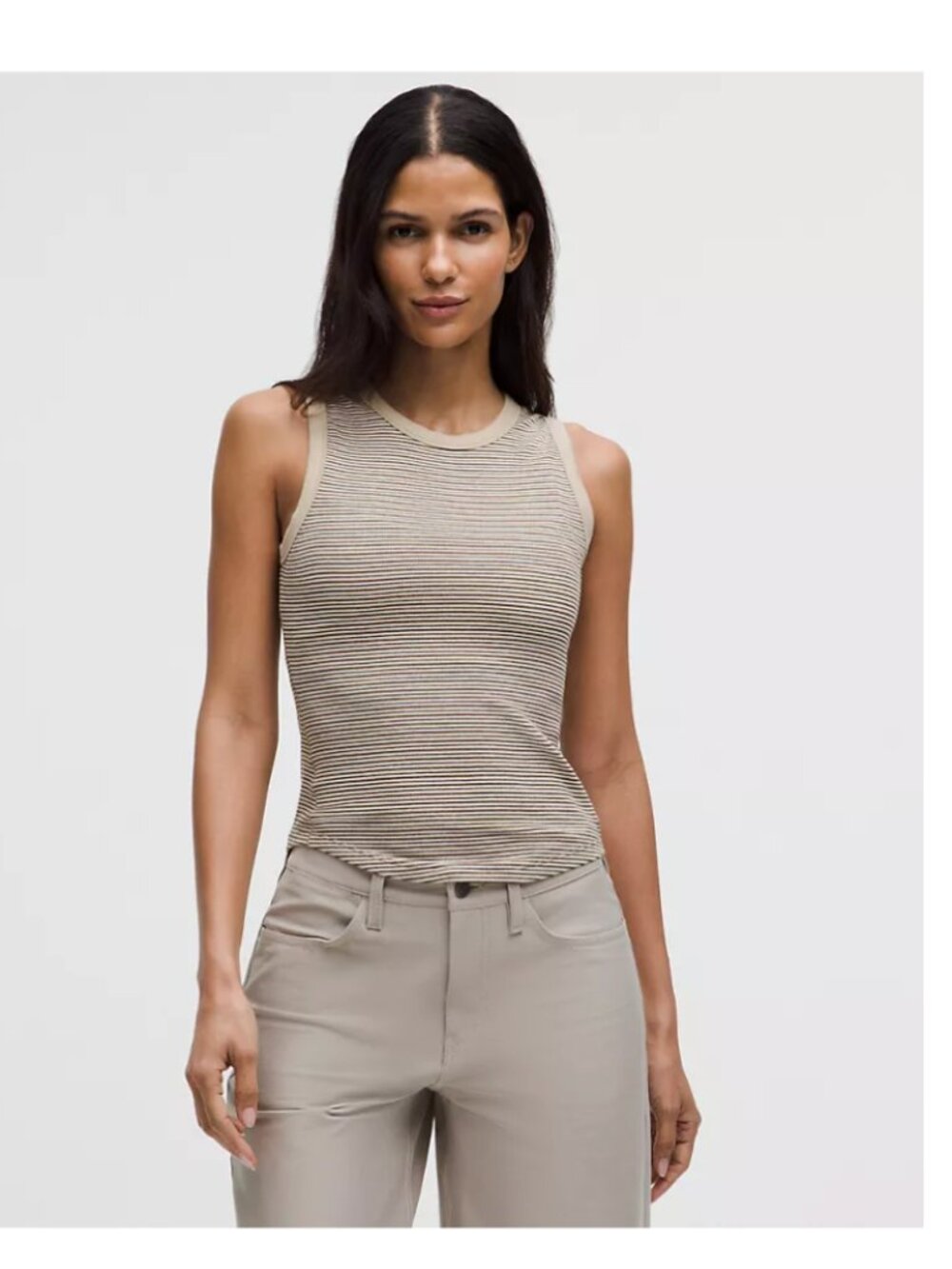 Hold Tight Crewneck Tank Top *Waist Length